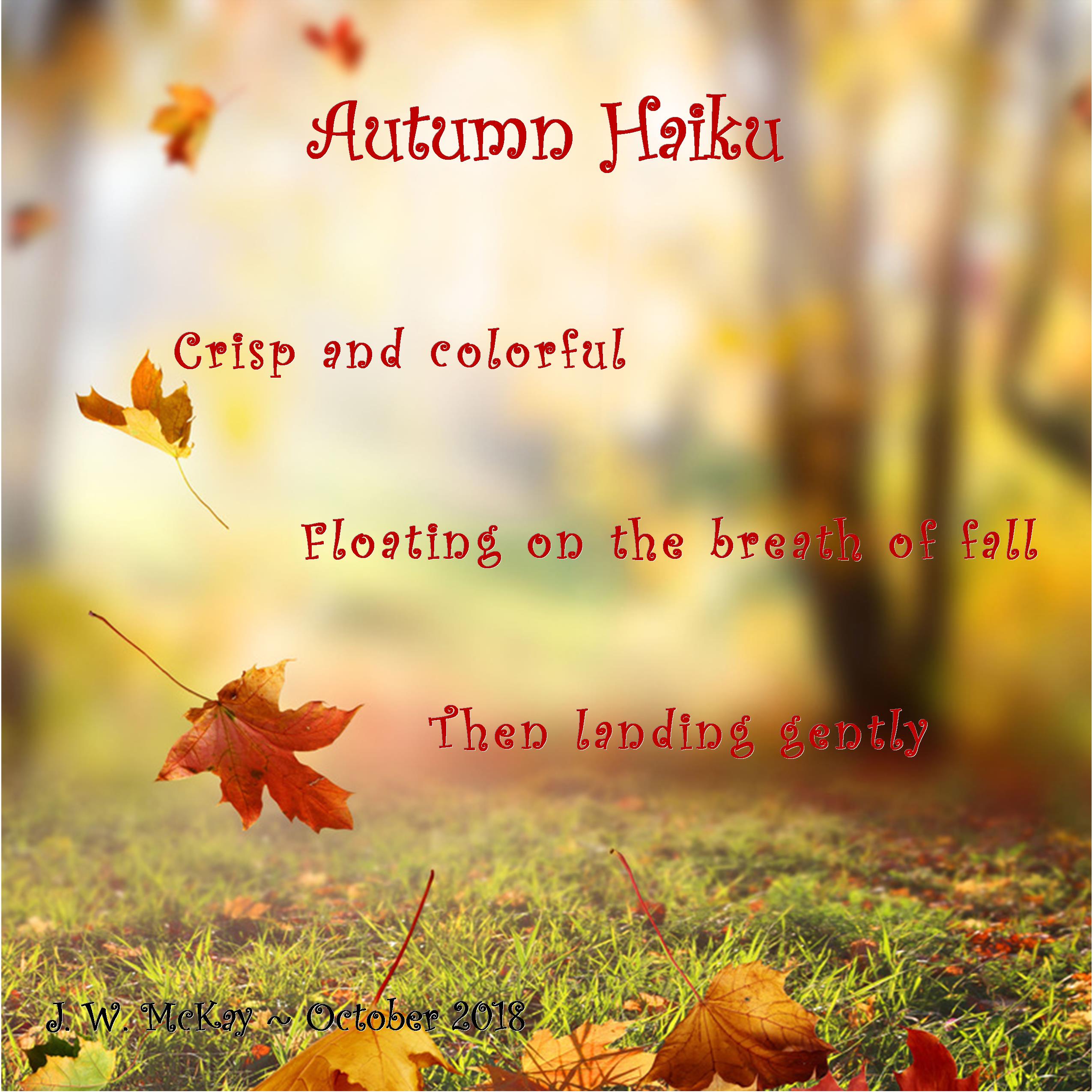 autumn haiku